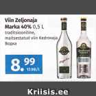 Viin Zeljonaja
Marka 40% 0,5 L