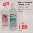 Allahindlus - BioD nõudepesu-
vahend 750 ml