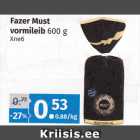 Fazer Must 
vormileib 
600 g