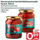 Konserveeritud tomatid äädikamarinaadis
Favorit, 720 ml

