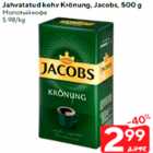 Jahvatatud kohv Krönung, Jacobs, 500 g
