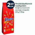 Piimašokolaadikommid
mandliga Daim;

200 g