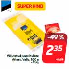 Allahindlus - Viilutatud juust Kuldne
Atleet, Valio, 500 g