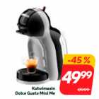 Allahindlus - Kohvimasin
Dolce Gusto Mini Me