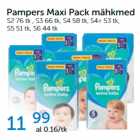 PAMPERS MAXI PACK MÄHKMED