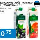 LAGRO MUSTASÕSTRANEKTAR 1 L, TOMATIMAHL 1 L