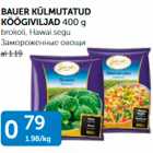 BAUER KÜLMUTATUD KÖÖGIVILJAD 400 G