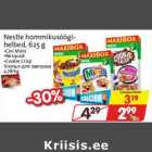 Allahindlus - Nestle hommikusöögihelbed,
625 g
•Cini Minis
•Nesquick
•Cookie Crisp