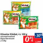 Allahindlus - Kiisueine Kitekat, 4 x 100 g