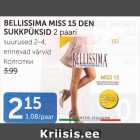 BELLISSIMA MISS 15 DEN SUKKPÜKSID 2 PAARI