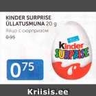 Allahindlus - KINDER SURPRISE ÜLLATUSMUNA 20 G