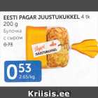 EESTI PAGAR JUUSTUKUKKEL 4 TK, 200 G