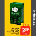 Allahindlus - Jahvatatud
kohv Paulig
Presidentti, 500 g