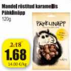 Mandel röstitud karamellis Pähklinäpp 120 g