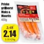 Priske grillvorst Maks & Moorits 400 g