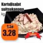 Kartulisalat suitsukanaga kg