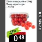 Kirsstomat punane 250g
