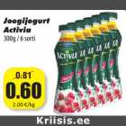 Allahindlus - Joogijogurt
Activia
