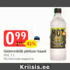 Süütevedelik piirituse baasil
Hot, 1 L