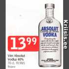 Viin Absolut
Vodka