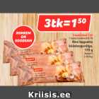 Allahindlus - Rimi baguette
küüslauguvõiga,
175 g