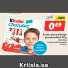 Allahindlus - Kinder piimatäidisega
piimašokolaad, 50 g
