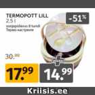 Allahindlus - TERMOPOTT LILL 2,5 L