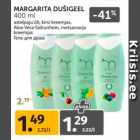 Allahindlus - MARGARITA DUŠIGEEL 400 ML