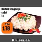 Allahindlus - Kartuli köögivilja salat kg