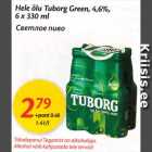 Hele õlu Tuborg Green