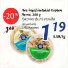 Allahindlus - Heeringafileetükid Kapten Nemo, 200 g