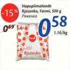 Allahindlus - Hapupiimatoode Rjazenka, Farmi, 500 g