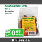 Allahindlus - Näks Näks Dattel kivita
250 g