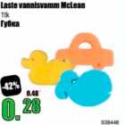 Laste vannisvamm McLean 1 tk