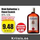 Allahindlus - Viski Ballantine´s
Finest Scotch