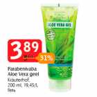 Allahindlus - Parabenivaba
Aloe Vera geel