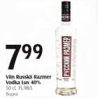 Viin Russkii Razmer Vodka Lux 