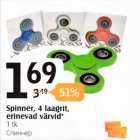 Allahindlus - Spinner, 4 laagrit