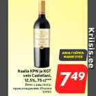 Allahindlus - Itaalia KPN ja KGT
vein Castellani,
12,5%, 75 cl***