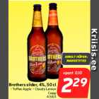 Allahindlus - Brothers siider, 4%, 50 cl