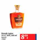 Allahindlus - Brandy Legion VS 3*, 36%, 500 ml