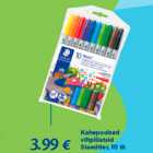 Kahepoolsed
viltpliiatsid
Staedtler, 10 tk