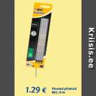 Mustad pliiatsid
BIC, 4 tk