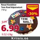 Allahindlus - Reval Kondiiter Tere Kool küpsisetort 750 g