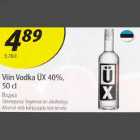 Allahindlus - Viin Vodka ÜX 40%, 50 cl