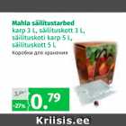 Allahindlus - Mahla säilitusterbed 