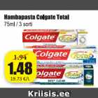 Allahindlus - Hambapasta Colgate Total 