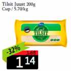 Allahindlus - Tilsit Juust 200g
