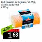 Allahindlus - Rullbiskviit Kohupiimarull 350g
