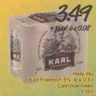 Hele õlu Karl Friedrich 5%, 6 x0,5l